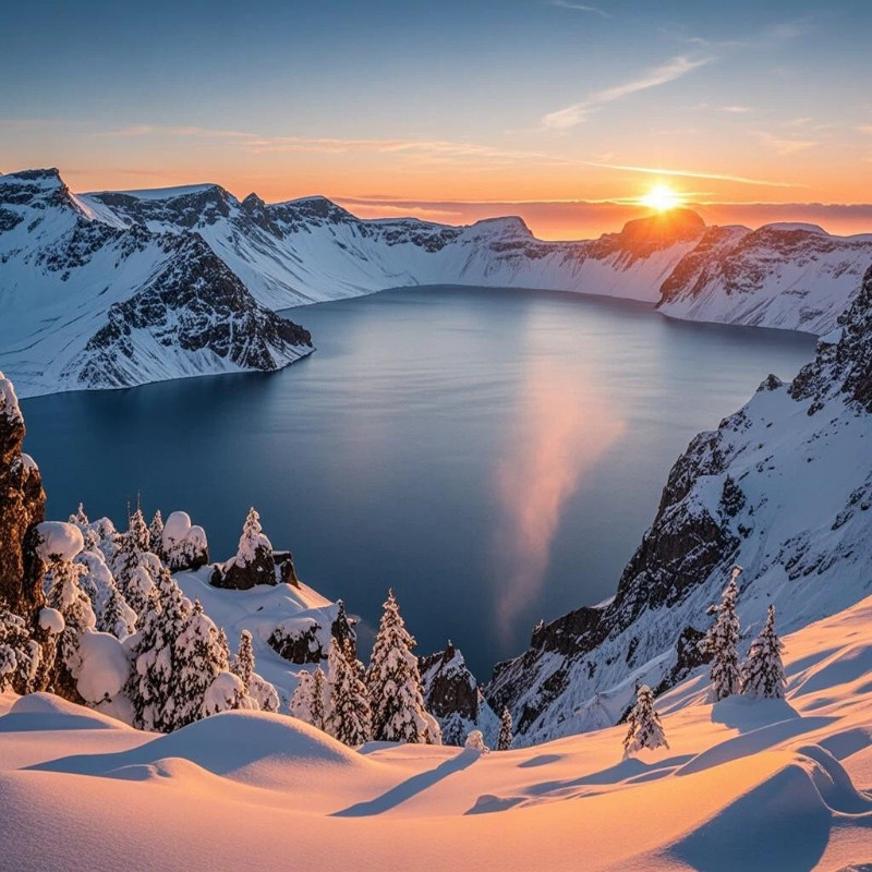 长白山四钻酒店3天2晚自由行+长白山北坡+长白山天池+瀑布+绿渊潭