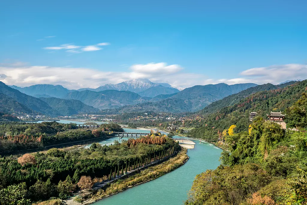 都江堰景区图片