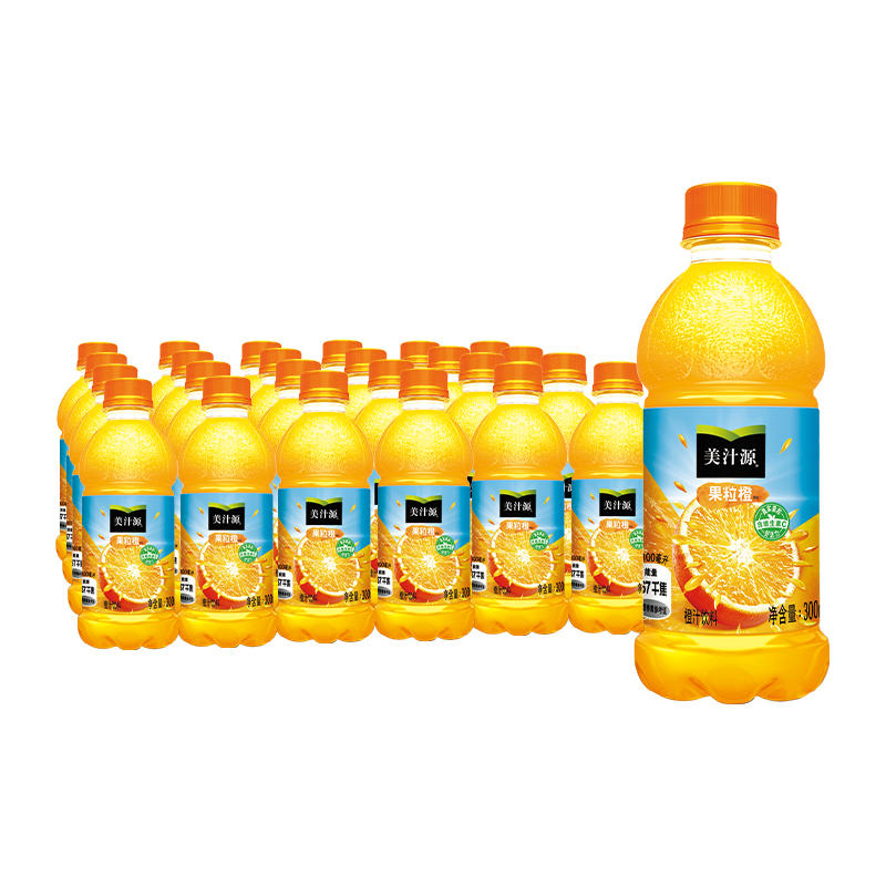 46.4元 【天猫超市】 美汁源  果粒橙  300ml*24瓶 