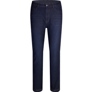 Jiechun winter cashmere pants plus thick loose straight straight down high -waisted warm cotton pants elastic jeans men