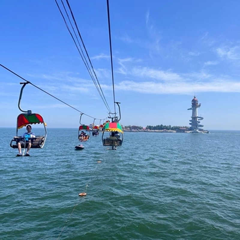 秦皇岛和信基业万怡酒店 豪华大床客房5天4晚+仙螺岛门票+往返索道