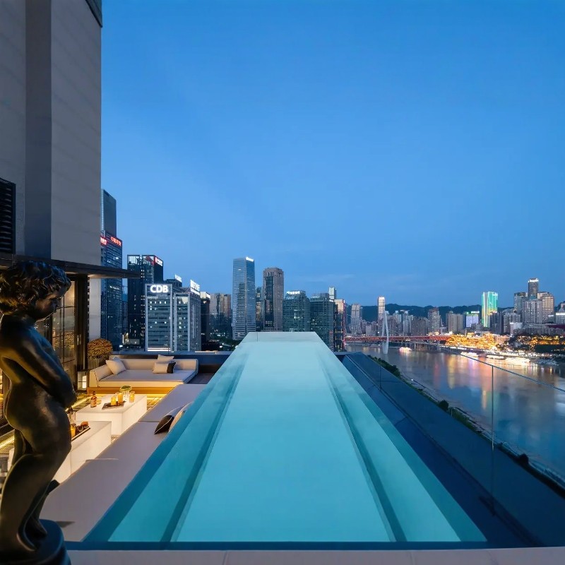 『嘉陵江 | 享一线江景夜景』4天3晚重庆INDITION英迪逊酒店(江北嘴金融城店)