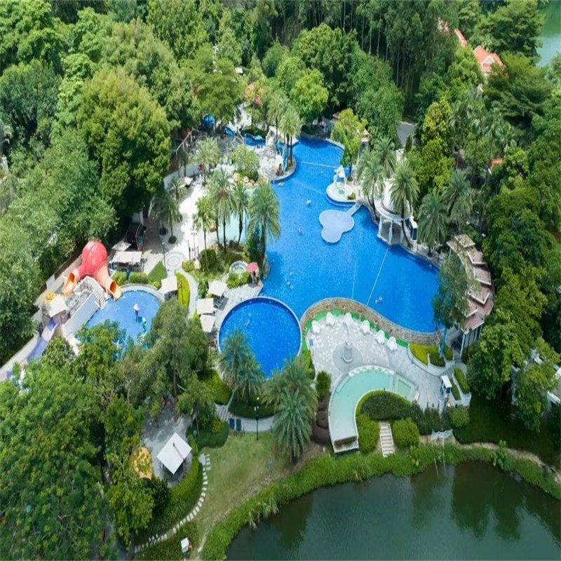 东莞塘厦三正半山温泉酒店2天1晚含自助早餐+半山温泉票,多种套餐任选