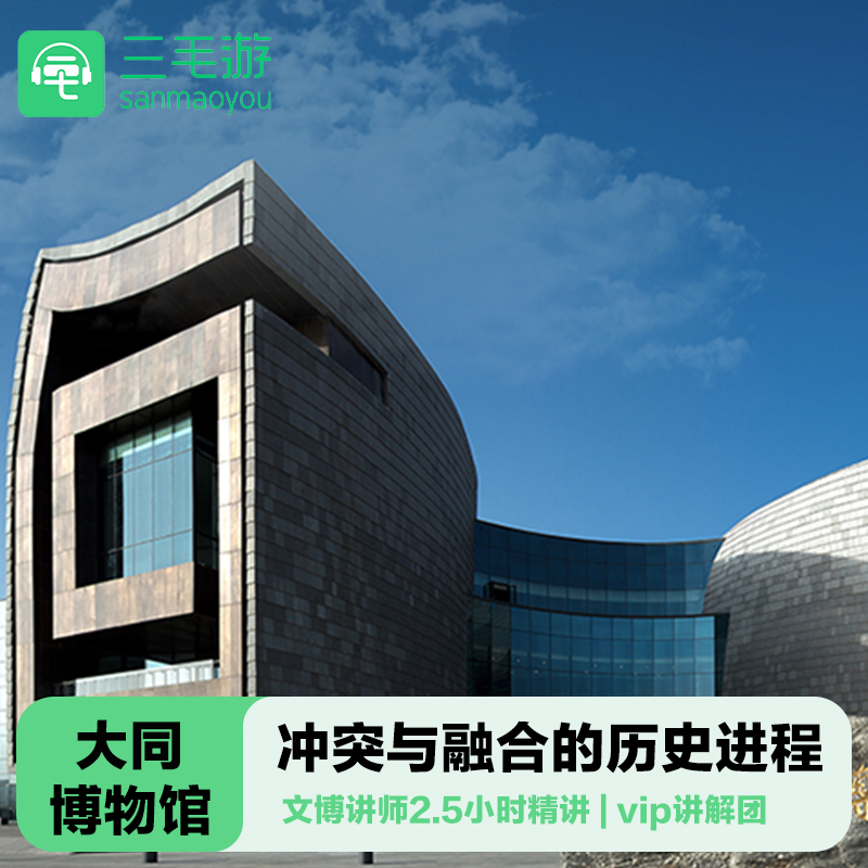 三毛游◆大同博物馆2.5H讲解 大咖讲师 研学亲子包团 私家团 - 定制游预订