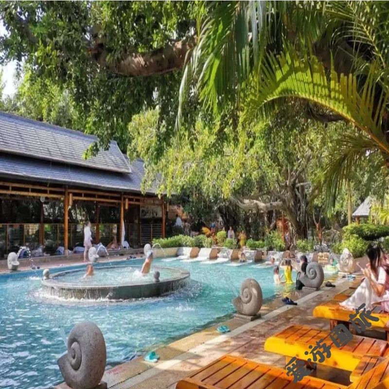 【官方授权】中山三乡泉眼温泉门票酒店度假村2天1晚含自助早餐+晚餐+宵夜+温泉