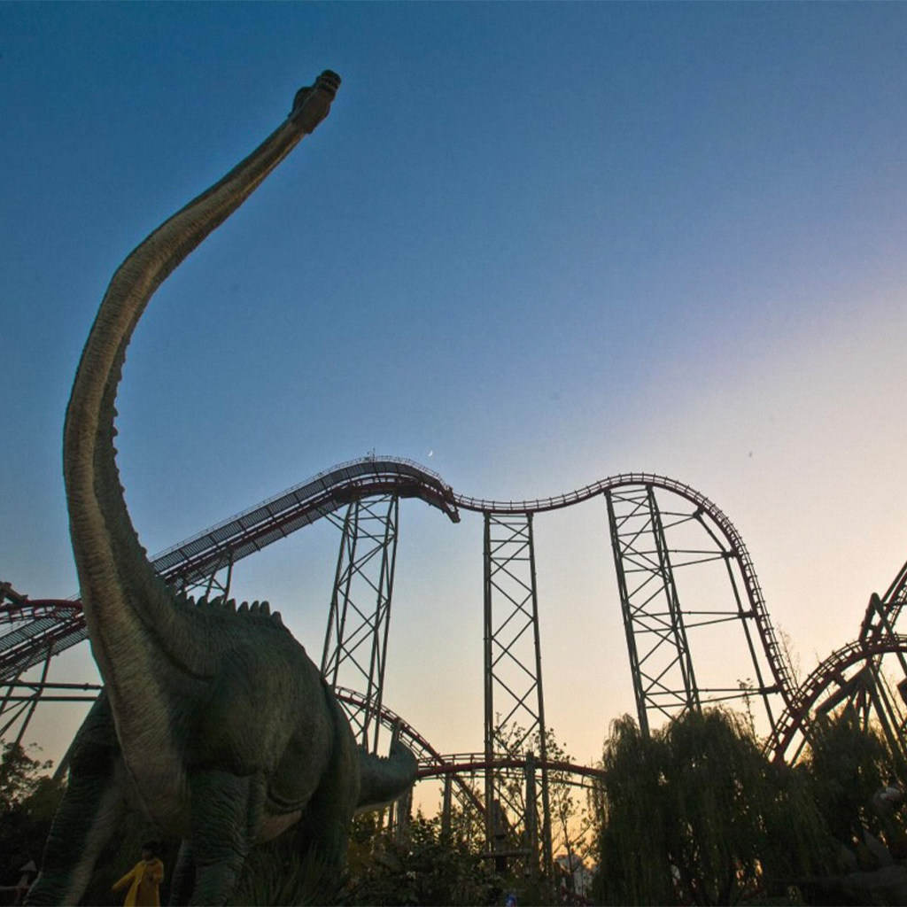 【恐龙园探险】1晚江苏常州锦江丽亭酒店行政房+双人中式餐+恐龙园票买1送1