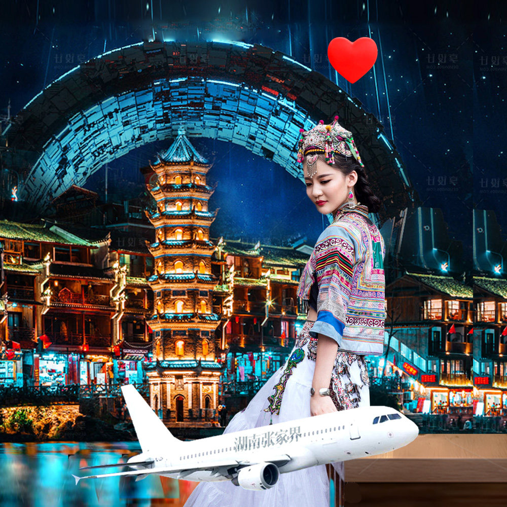 【1+1座驾 小团天花板】住五星+温德姆VIP通道长沙张家界旅游5天 - 定制游预订