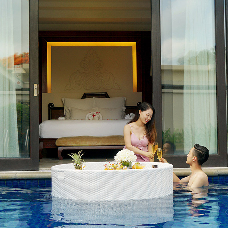 2-4人独栋别墅三亚旅游亚龙湾维景度假国际3天2晚酒店套餐