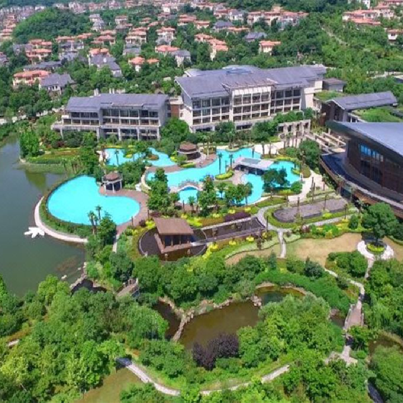 宁波九龙湖开元度假酒店1晚+2大1小早餐+1大1小幻想岛乐园体验券1张