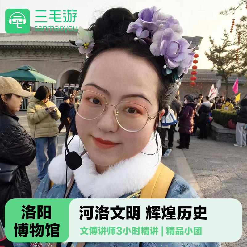 三毛游◆洛阳博物馆导游讲解3H亲子研学洛博导游大咖讲师讲解导览 - 定制游预订