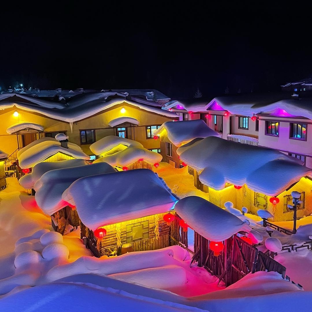 哈尔滨雪乡长白山万达延吉7日6晚私家团不冻河漂流雪地摩托林海 - 定制游预订