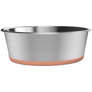 
Hupu dog food bowl for medium and large dogs non-slip 304 stainless steel dog bowl rice bowl dog and cat supplies large dog bowl