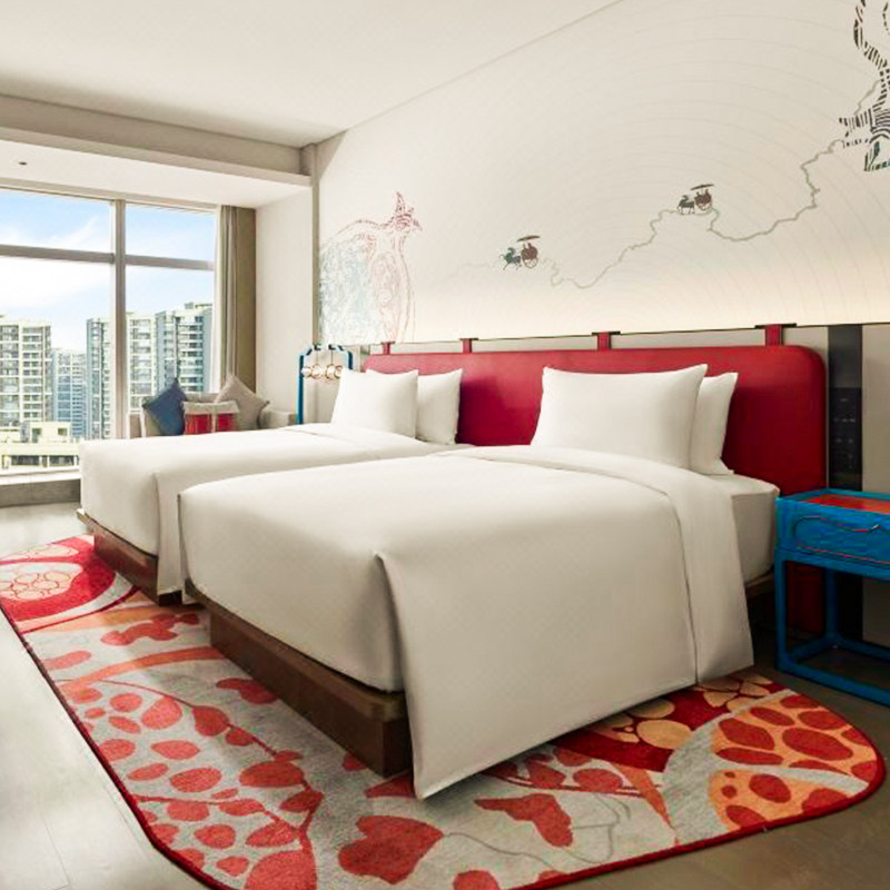 西安浐灞悦苑酒店含双早1间1晚 可选双床/大床/长恨歌/西安千古情/驼铃传奇