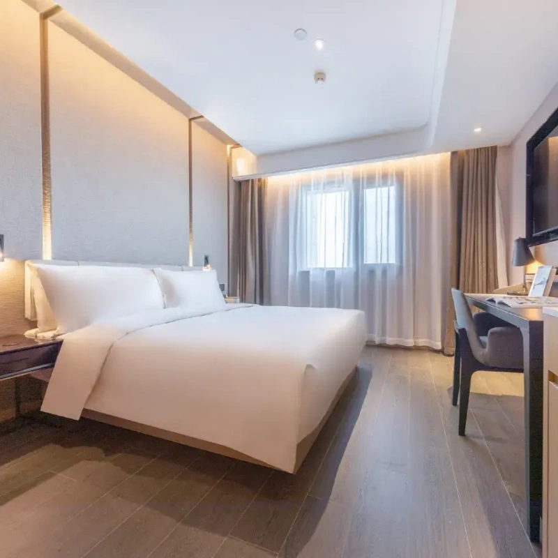 D2天1晚安庆吾悦广场亚朵酒店自由行 +花亭湖门票+接机接站服务