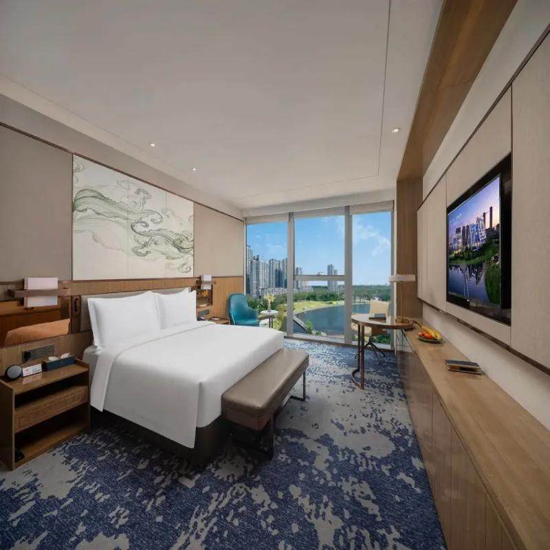 郑州碧源悦喜酒店/度假湖景大床+郑州海洋馆+郑州市动物园+河南博物馆3天2晚