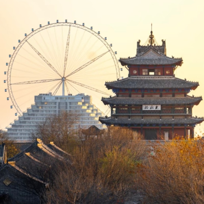 【畅享】聊城东阿78号体验酒店行政大床房两天一晚+光岳楼