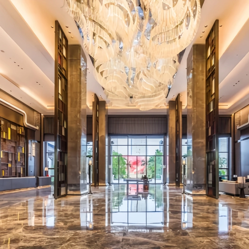 广州融创施柏阁酒店 高级城景双床房2天1晚+双早+双人广州热雪奇迹娱雪门票