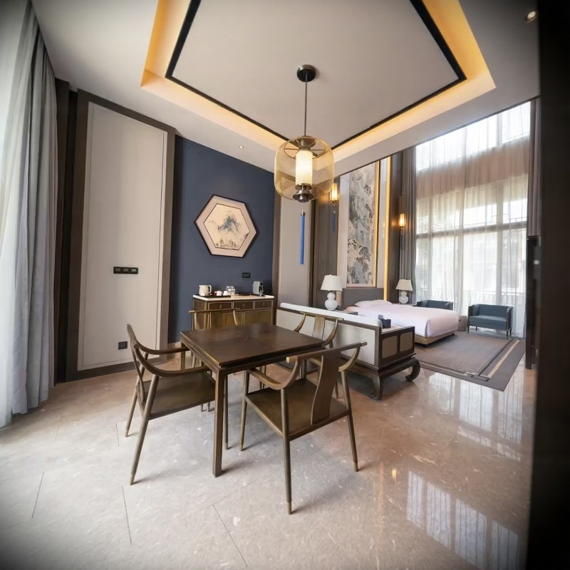 【乐享】无锡雪浪宋品酒店 豪华临河家庭别墅1间2晚连住