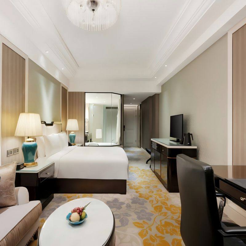 元旦春节假期可定 成都自由行1-5日 成都环球中心天堂洲际大饭店1晚2日 可选其他酒店