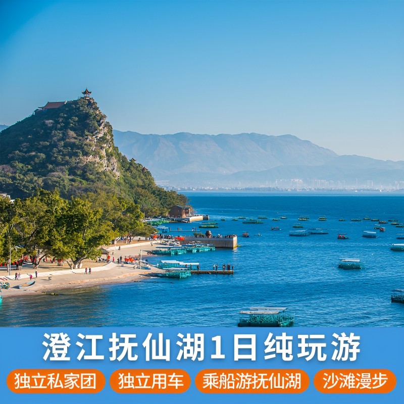 云南昆明旅游澄江抚仙湖一日游纯玩游包车游私家小团二环内上门接 - 定制游预订