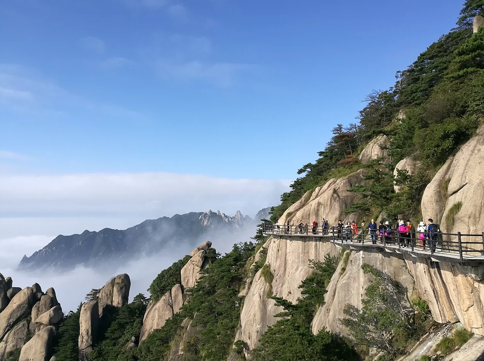 九华山风景区图片