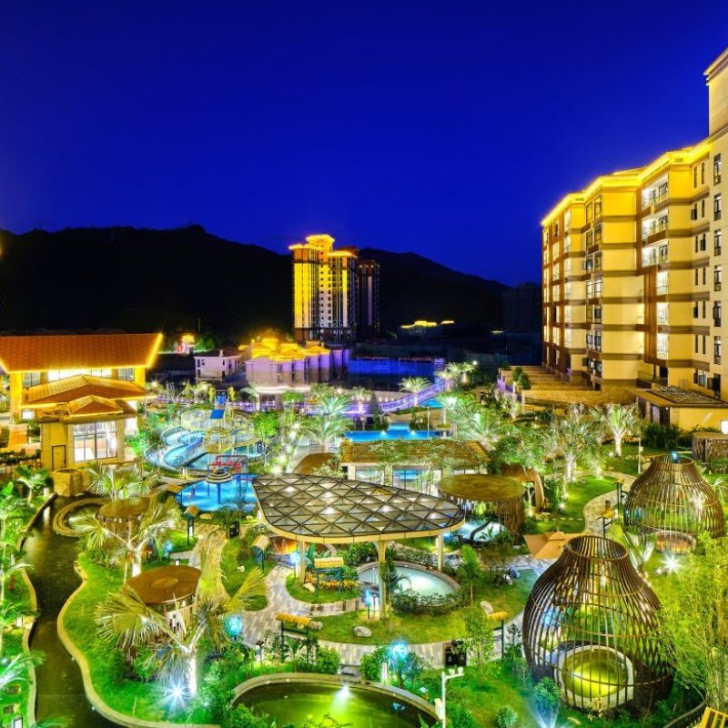 惠州南昆山慕斯嘉华温泉酒店2天1晚 双人自助早餐+可选晚餐+温泉+网红打卡点