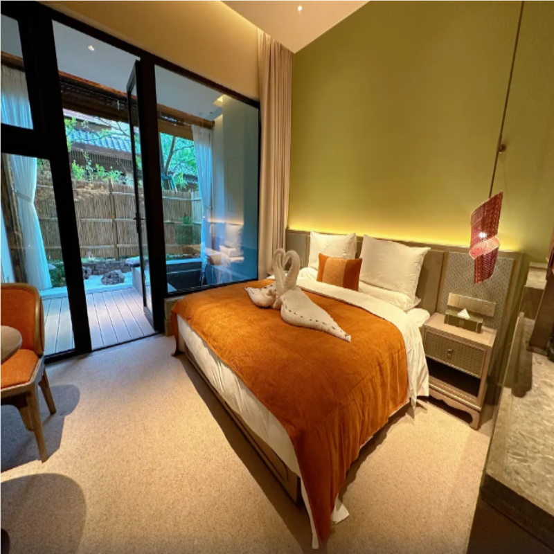 【元旦/春节超值购】2天1晚太白山唐镇·诗唐花颂温泉度假酒店 +私汤温泉+双人鹿苑门票