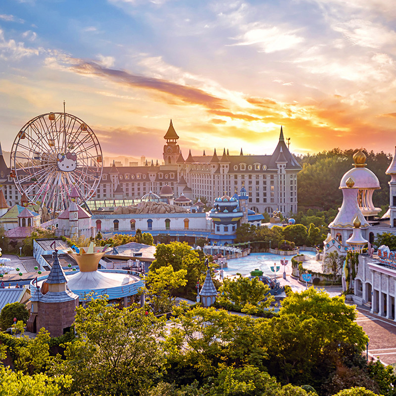 安吉银润小镇雷迪森酒店1晚+HelloKitty凯特猫乐园门票两日无限玩