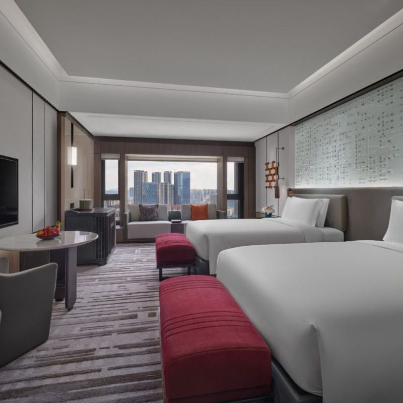 深圳国际会展中心洲际酒店3天2晚丨城景豪华双床房 双早丨仙湖植物园门票