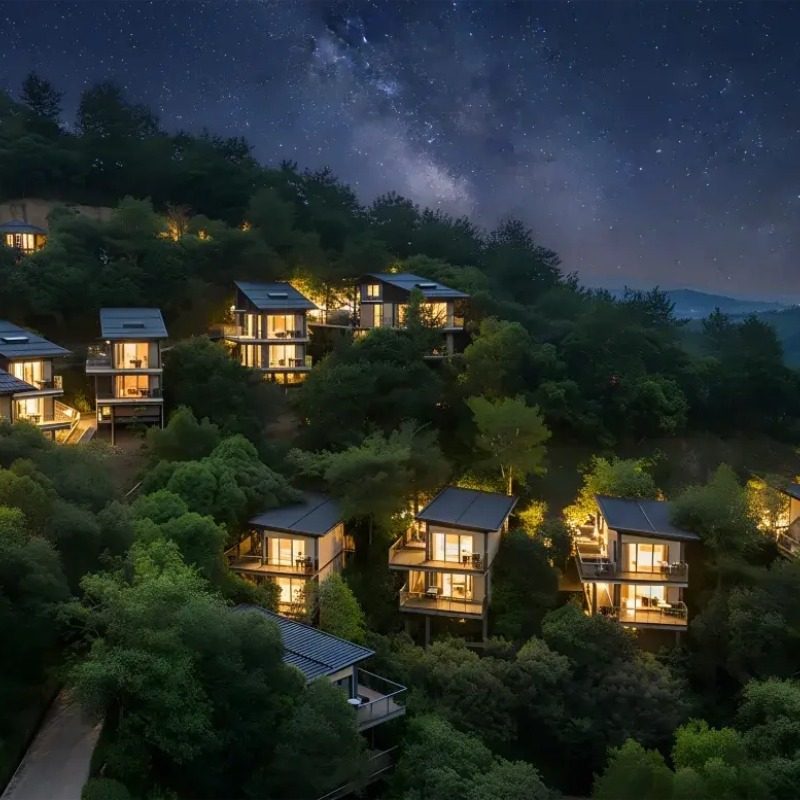 【山野别墅】安吉·君澜老庄山居汤泉度假酒店1晚含松之谷汤泉+乌篷船+正餐