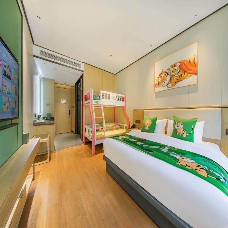 【3天2晚】安吉中南度假/老虎/狮王/乡村/茶园酒店含百草园小火车