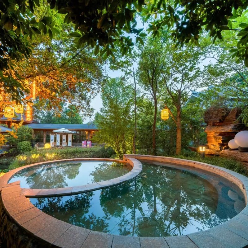 安徽巢湖深业温泉假日度假酒店2天1晚+姥山岛船票自由行