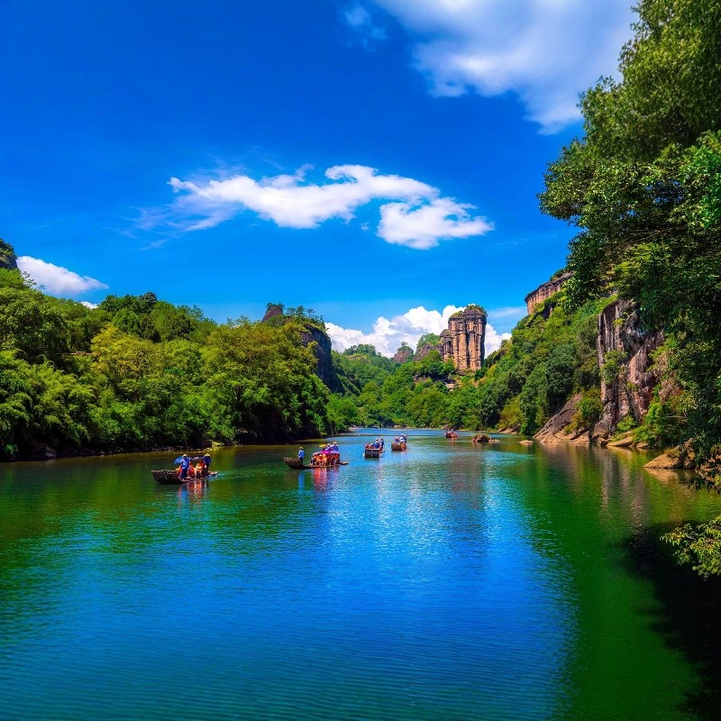 武夷山温德姆花园酒店床型随心选+印象大红袍演出、武夷山国家公园门票2天1晚自由行