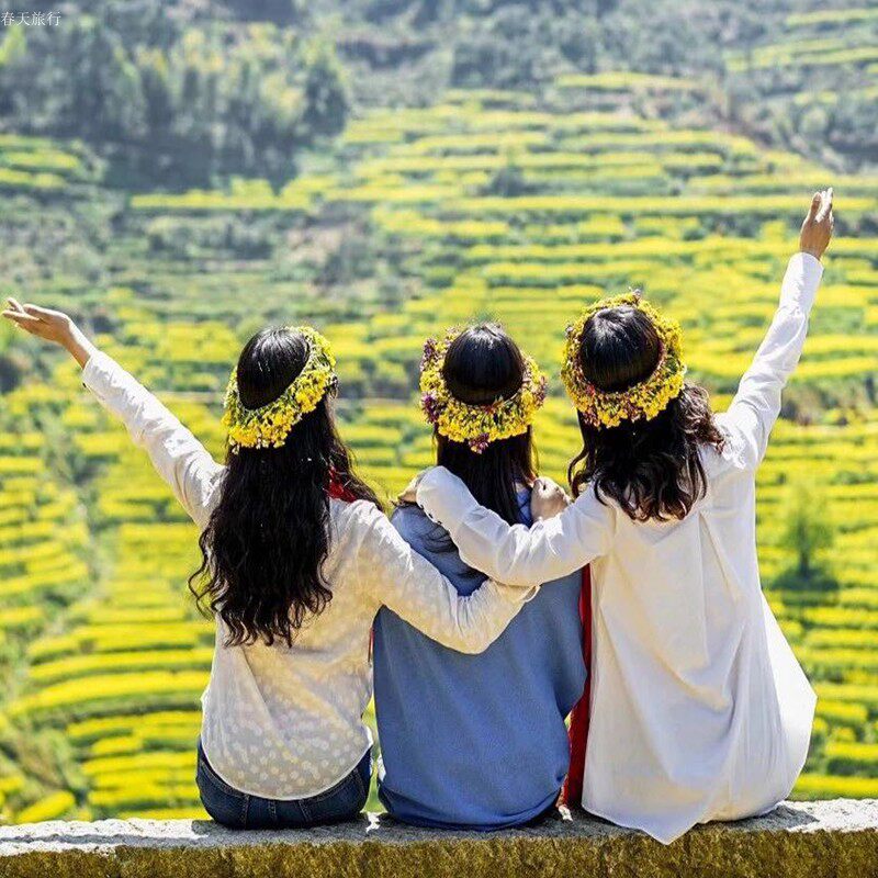 篁岭梯田晒秋半日篁岭李坑月亮湾一日 望仙谷景区 可选2-6人小团