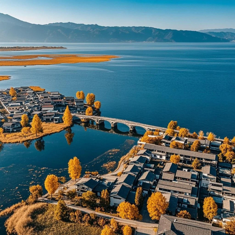 大理3天2晚五钻悦云雅阁度假酒店住180度豪华海景+苍山索道+崇圣寺三塔+喜洲古镇+洱海