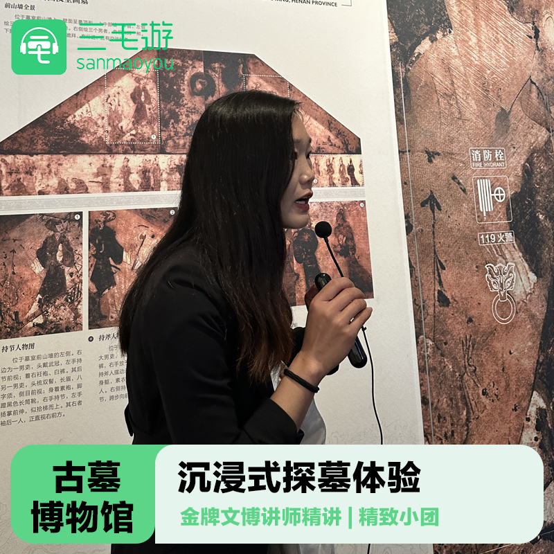 三毛游◆洛阳古代艺术博物馆讲解 古墓博物馆2h亲子研学金牌导游 - 定制游预订