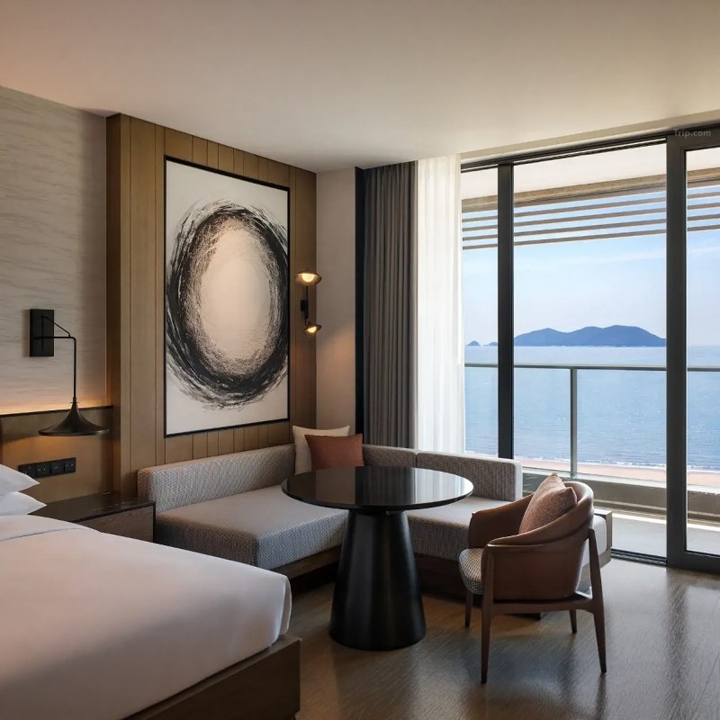 【海边度假】2天1晚象山绿城喜来登度假豪华海景房 | 含早+旅拍+松兰山+挖沙+石浦渔港