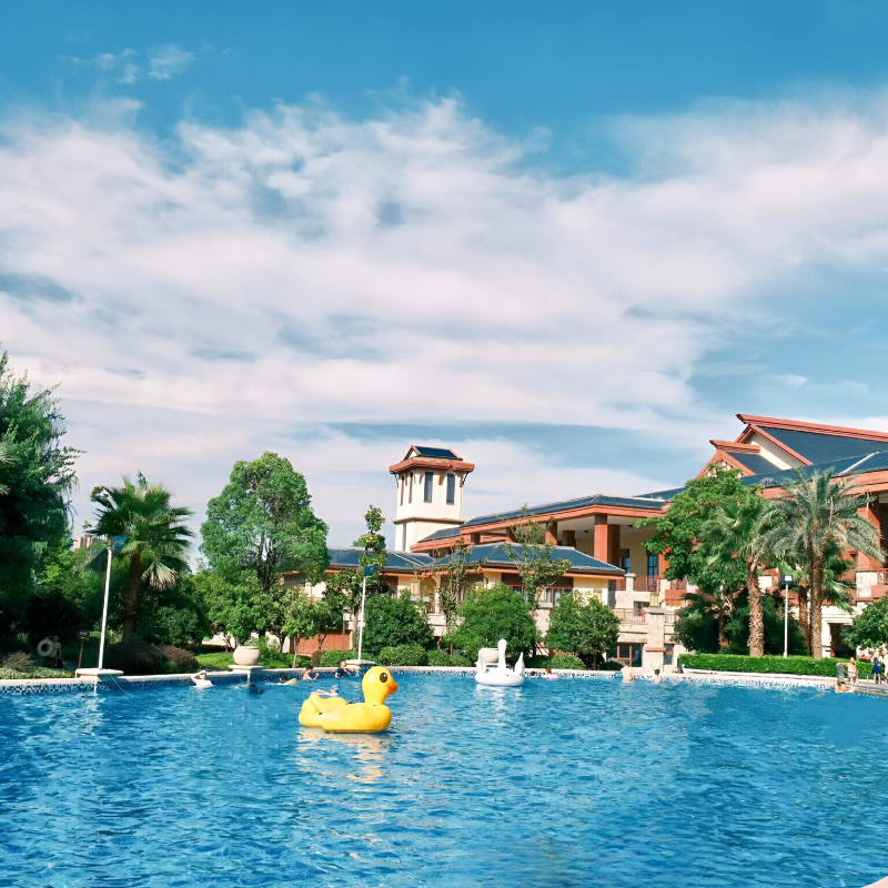 【山林湖泊】汉川天屿湖酒店丨武汉周边亲子游丨距离超近/可定元旦