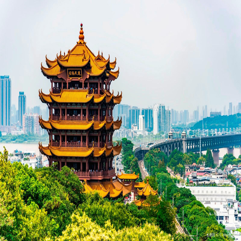 元旦春节假期可定 湖北自由行1-5天 桔子酒店 武汉黄鹤楼长江大桥店 2天1晚 可选酒店