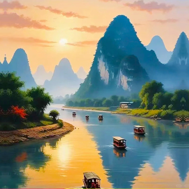 2-8人私家小团广西桂林旅游阳朔4天3晚跟团游纯玩旅行龙脊梯田