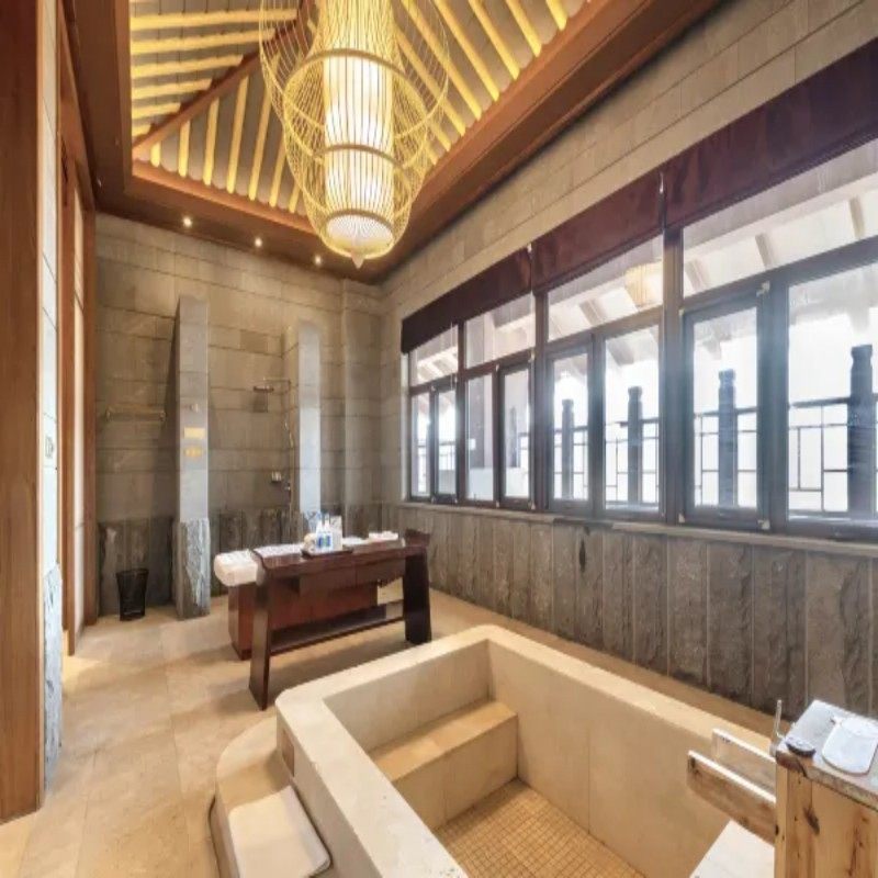 元旦寒假春节可定 天津温泉自由行1-5日 天津观湖城堡酒店1晚2日 可选其他酒店