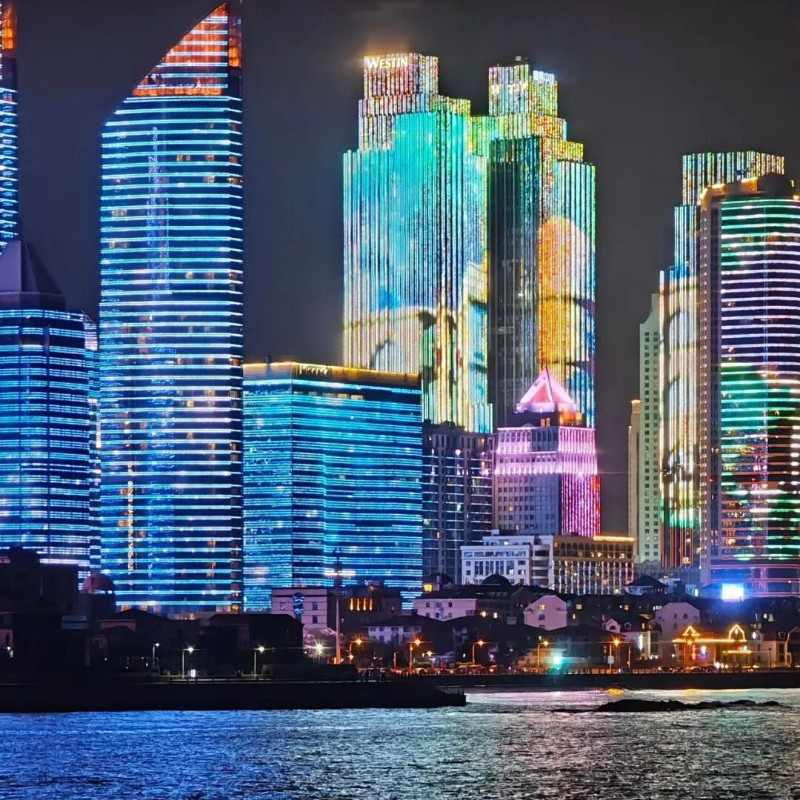 Y【青岛旅游4天3晚】青岛自由行/青岛五四广场海景桔子水晶酒店+崂山风景区/含早