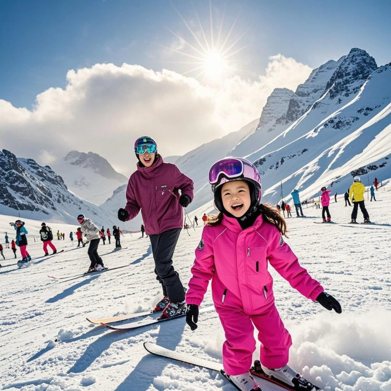 【滑雪】张家口四钻富龙风铃乐谷焕活酒店3天2晚含双早+富龙全天滑雪票双人票