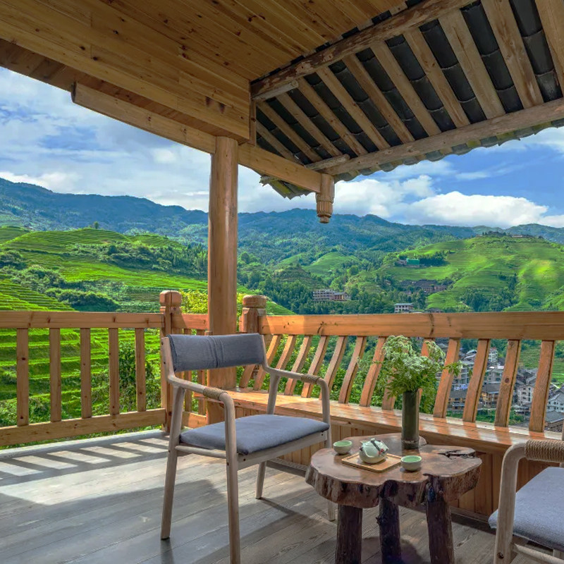 【龙脊吊脚楼】龙脊梯田二日游桂林旅游纯玩包车私家团龙脊峡漂流 - 定制游预订