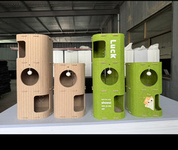 Cat Nest, Cat Climbing Frame, Integrated Tree Hole Cat Nest, Multi-Layer Household Cat Climbing Frame, Small Space-Saving Cat Jumping Platform, Cat Viewing Platform