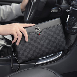 Genuine Leather Men's Clutch Bag, High-End Envelope Bag, Men's Handbag, 2025 New Style Clutch Bag, Business Wallet, Casual Fashion