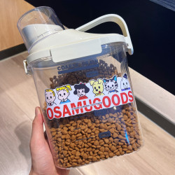 Cat Food Storage Bucket, Dog Food Bucket, Sealed Moisture-Proof and Insect-Proof Food Storage Bucket, Food-Grade Grain Storage Box, Large Capacity