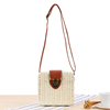 The store manager recommends the new candy color shoulder bag woven bag beach bag mori straw woven bag female bag rattan woven bag