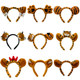 Cute tiger headband headband cos little tiger ear headband cartoon animal hairpin female hair accessories performance props