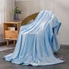 Four seasons coral fleece blanket flannel solid color blanket thin children,s blanket bed sheet air conditioning blanket free shipping can print logo